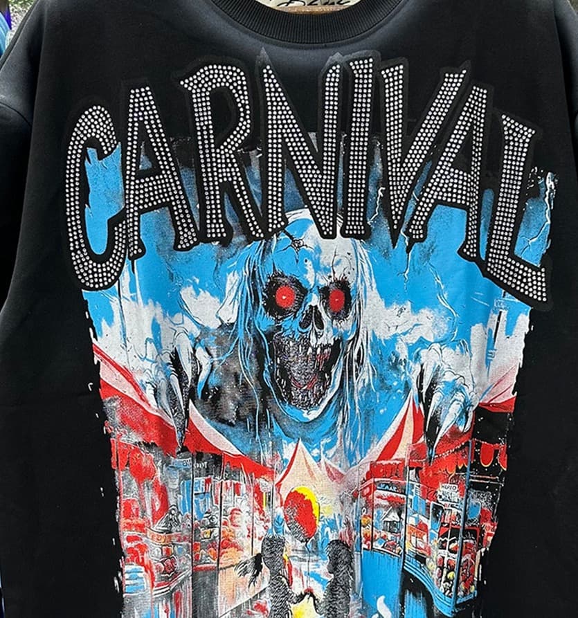Polera Carnival Fantasma