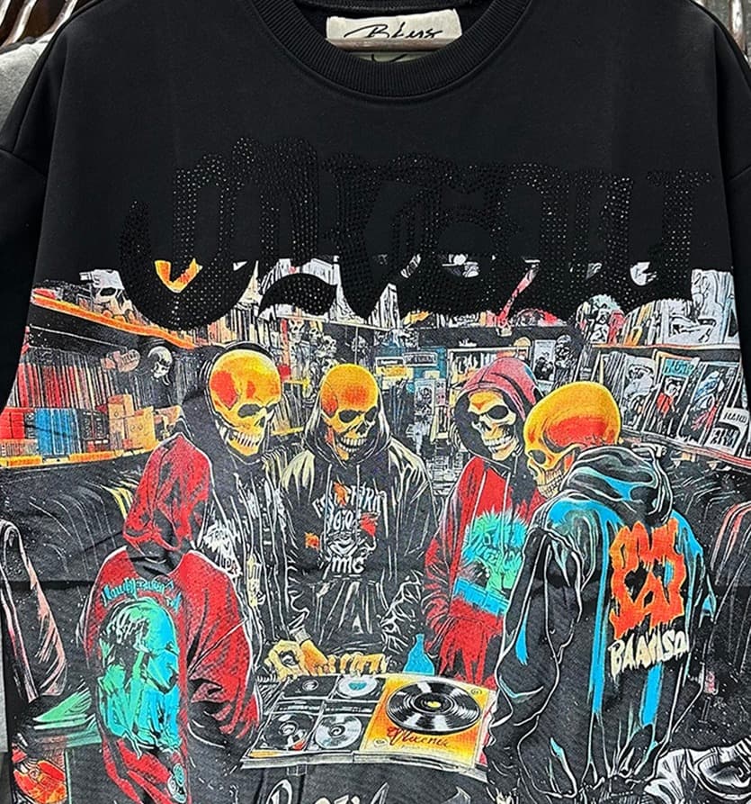 Polera Disco Fantasma