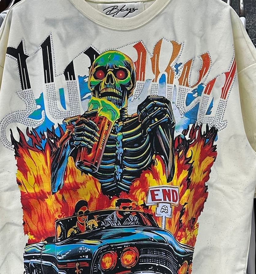 Polera Horror Interminable